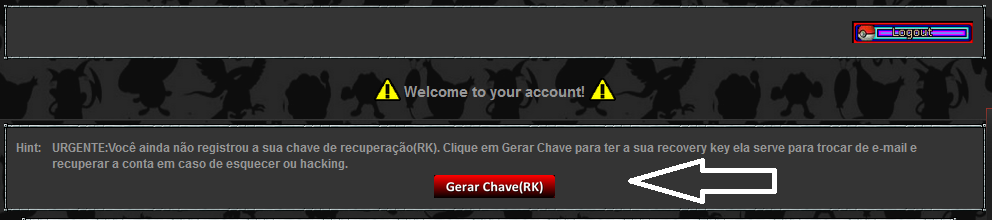 [Tutorial]Como Gerar Chave de recuperação (Recovery key Generate).  Genrk